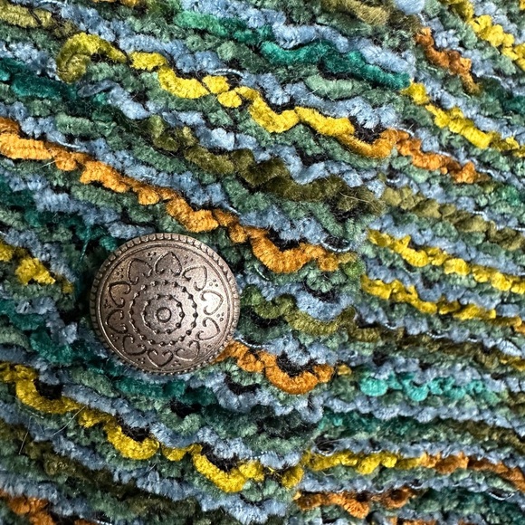 Alfred Dunner green‎ Knit Button Front VTG Cardigan Sweater sz 16W Made in USA - Picture 3 of 5